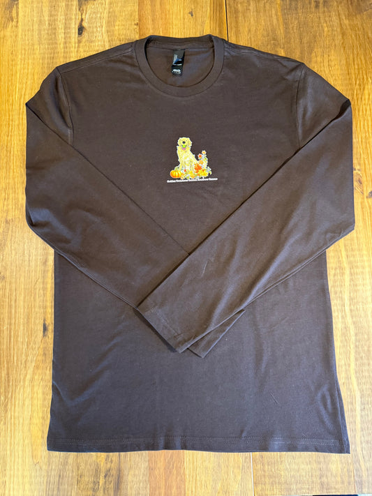 Dark Brown Long Sleeve Tshirt